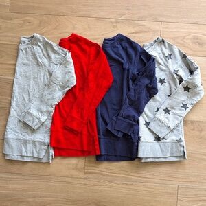 Lot of Primary Girls Long Sleeve Tunics Size 12 (one is 10)